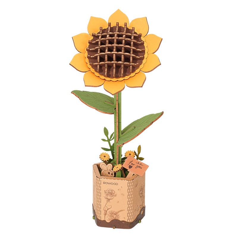 Wood Bloom Sunflower Kit