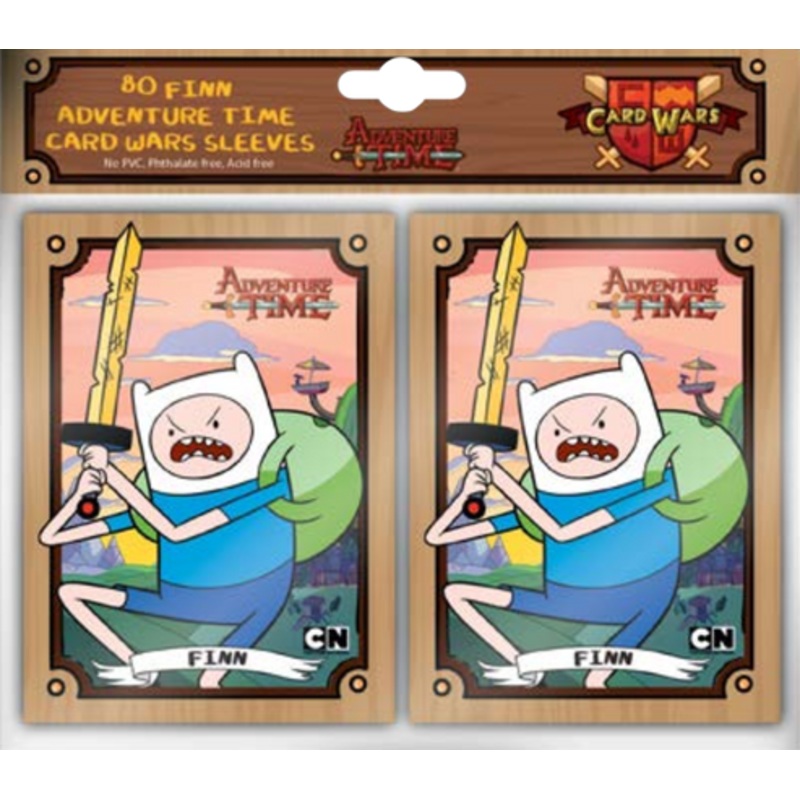 Adventure Time Card Wars Sleeves Finn
