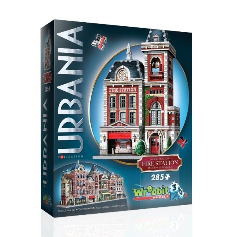 Wrebbit – Urbania – Fire Station 285 Piece 3D Jigsaw