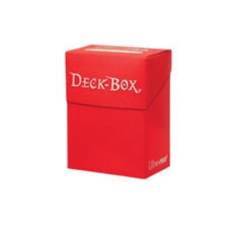 Ultra Pro – Deck Boxes Solid Red