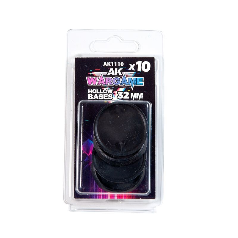 AK Interactive – Wargame Accesories – Hollow Base 32mm