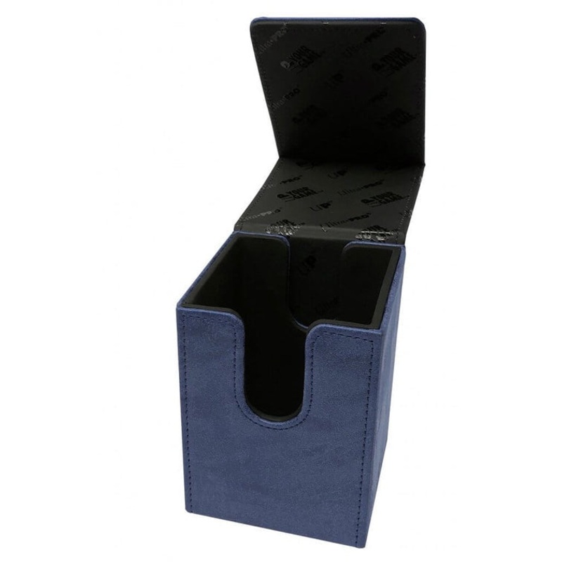 Ultra Pro – Deck Box Alcove Flip Box Suede  Sapphire