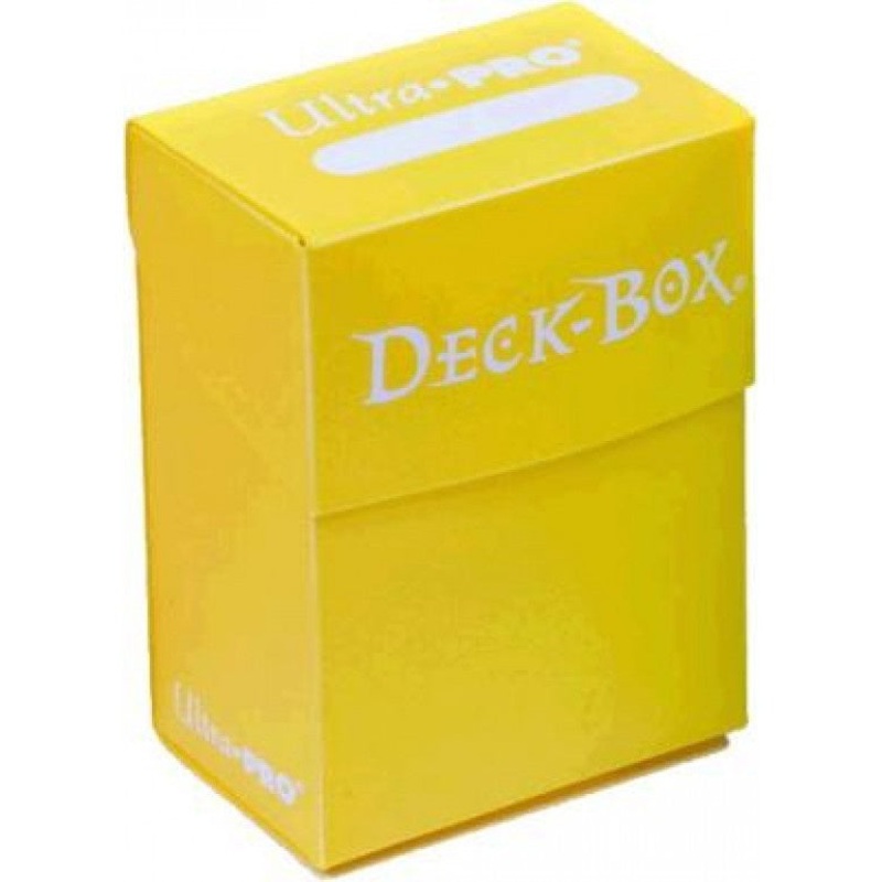 Ultra Pro – Deck Boxes Solid Yellow