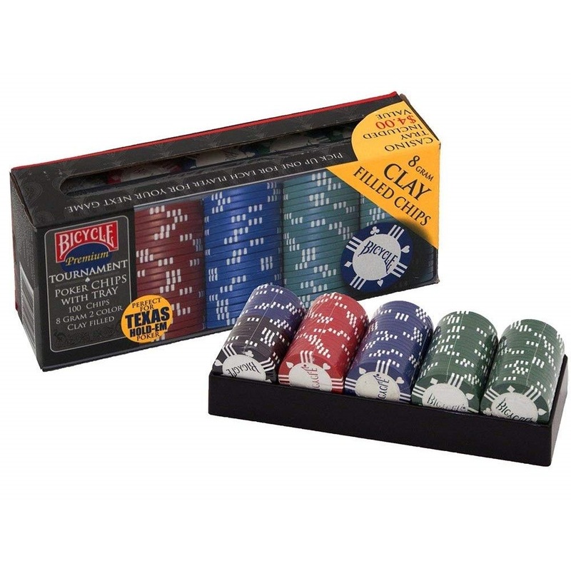 Bicycle Poker Chip 8GM Pk/10