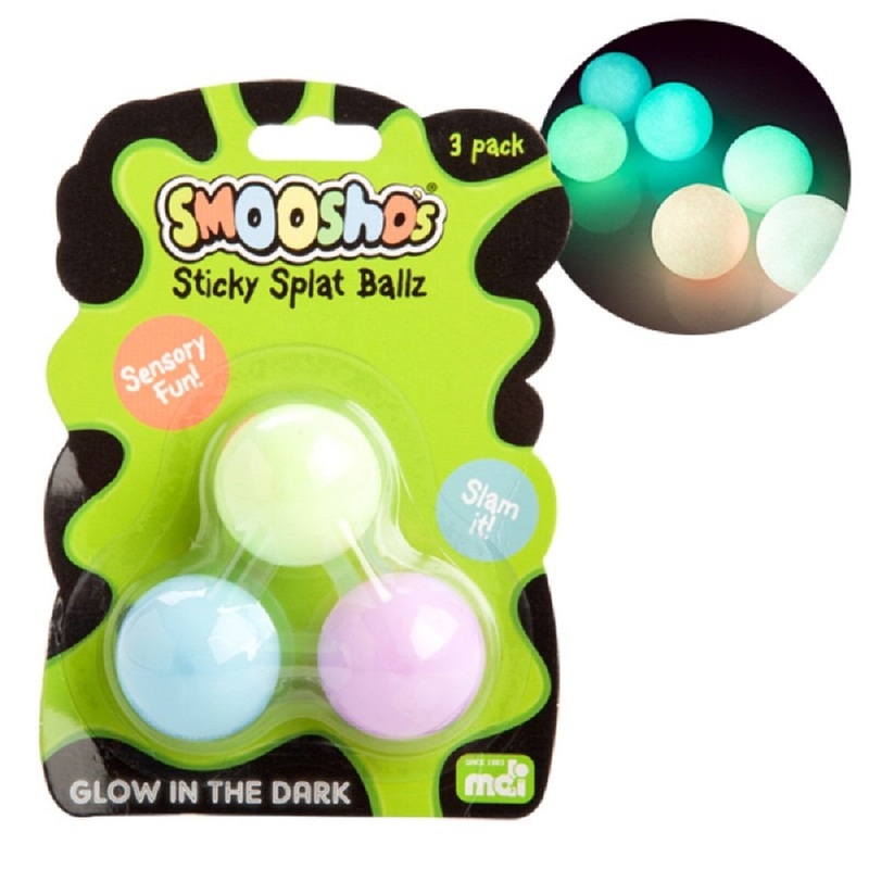 Smooshos Sticky Splat Ballz GID