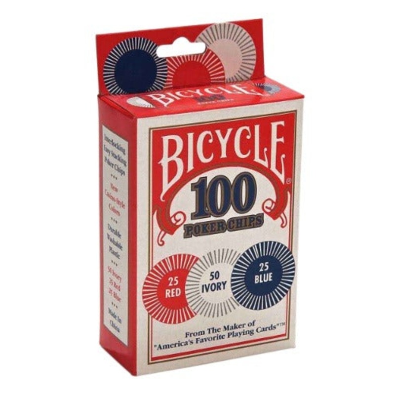 Bicycle 100 Poker Chips