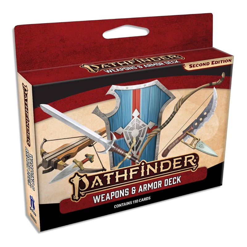 Pathfinder Second Edition – Weapons & Armor Deck