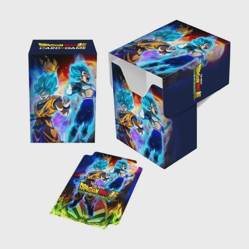 Ultra Pro – Dragon Ball Super Full View Deck Box Goku Vegeta and Broly