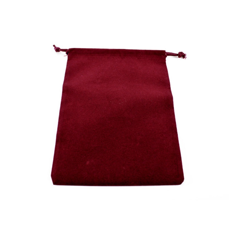 Chessex – Velour Cloth Bag Large Size – Burgundy (CHX02393)