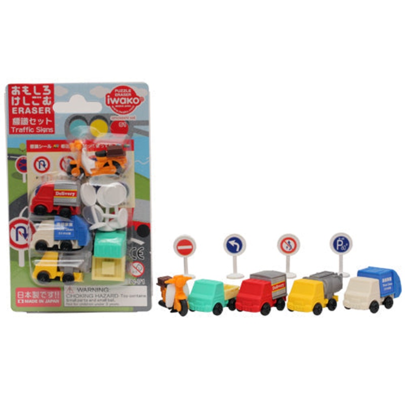 Traffic Signs Erasers