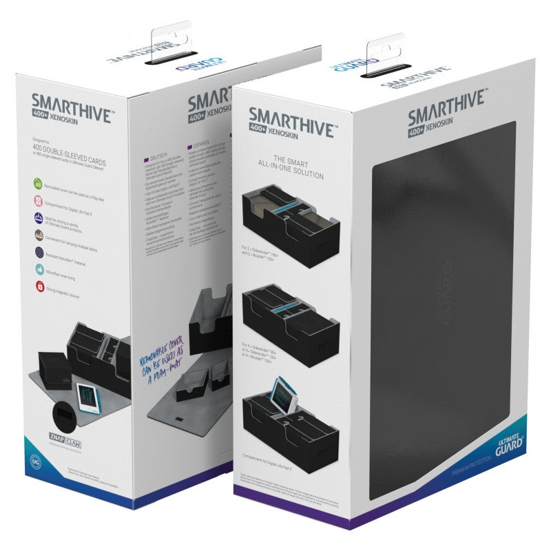 Ultimate Guard – Smarthive 400+ XenoSkin Black Deck Box