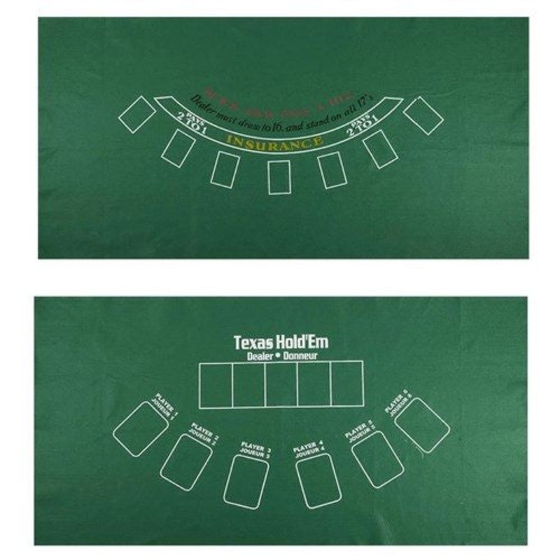Blackjack & Poker Mat