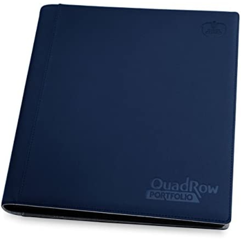 Ultimate Guard 12-Pocket Quadrow Portfolio Xenoskin Dark Blue