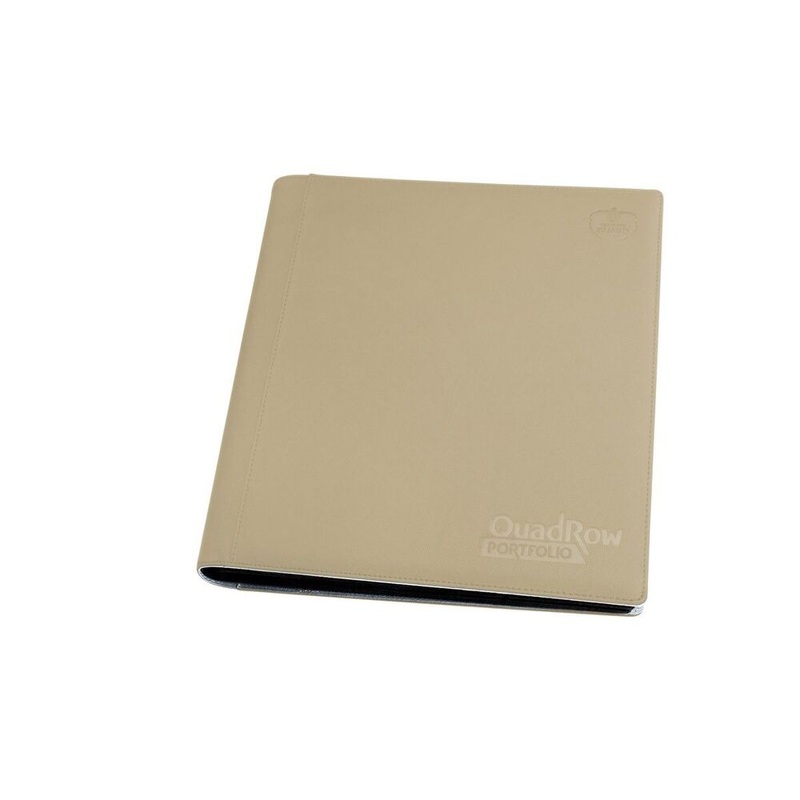 Ultimate Guard 12-Pocket Quadrow Portfolio Xenoskin Sand
