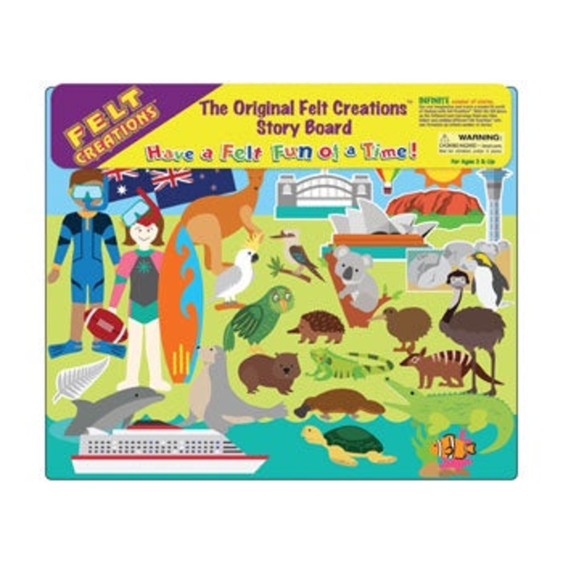Felt Creations – Explore Australia / New Zealand