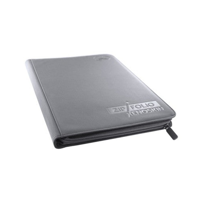 Ultimate Guard 9-Pocket Zipfolio Xenoskin Grey