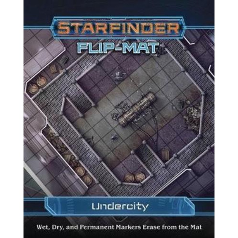 Starfinder RPG Flip Mat Undercity