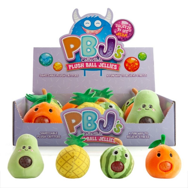 Squishy Bubble Plush Fruits
