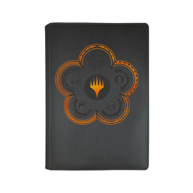 ULTRA PRO Magic: The Gathering – PRO Binder – 9pkt – Zippered Mana 7 Color Wheel