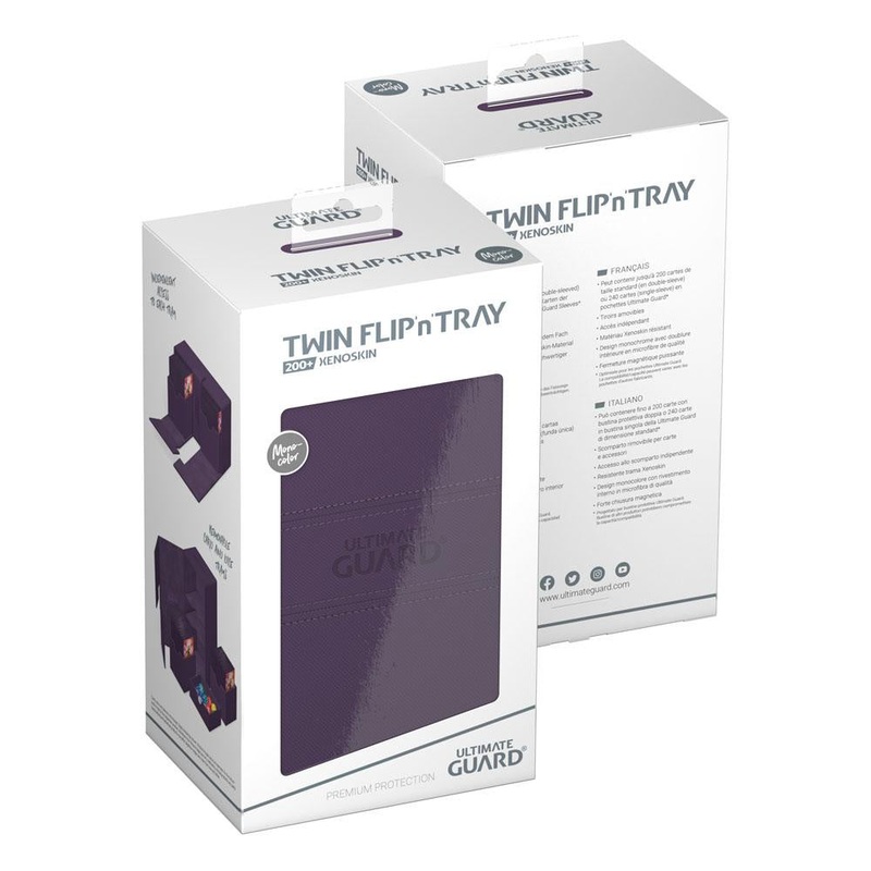 Ultimate Guard – Twin Flip n Tray 200+ XenoSkin Monocolor Deck Box