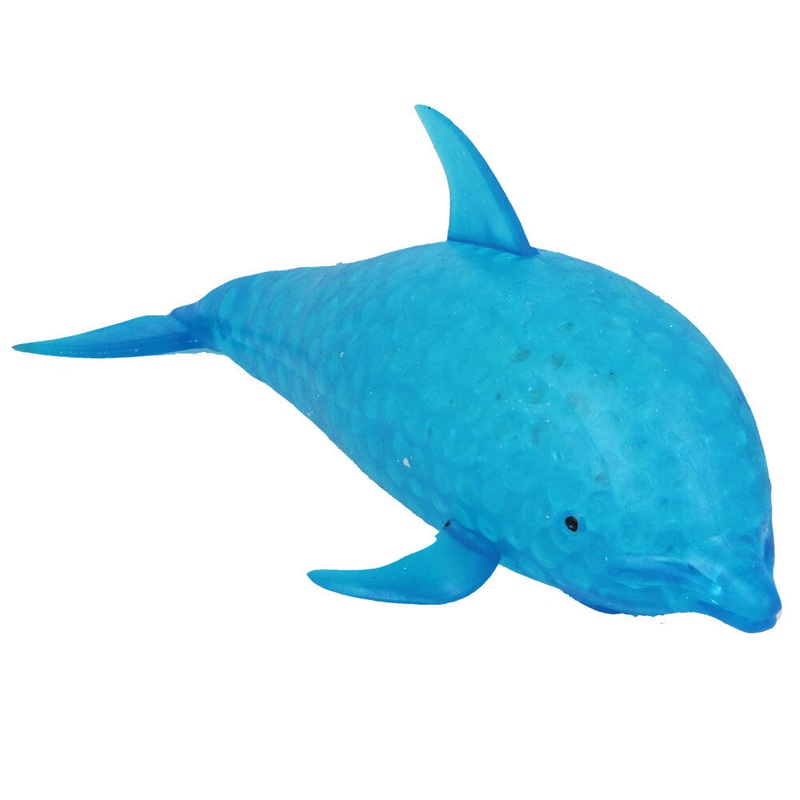 Squeezy Bead Dolphins 20cm