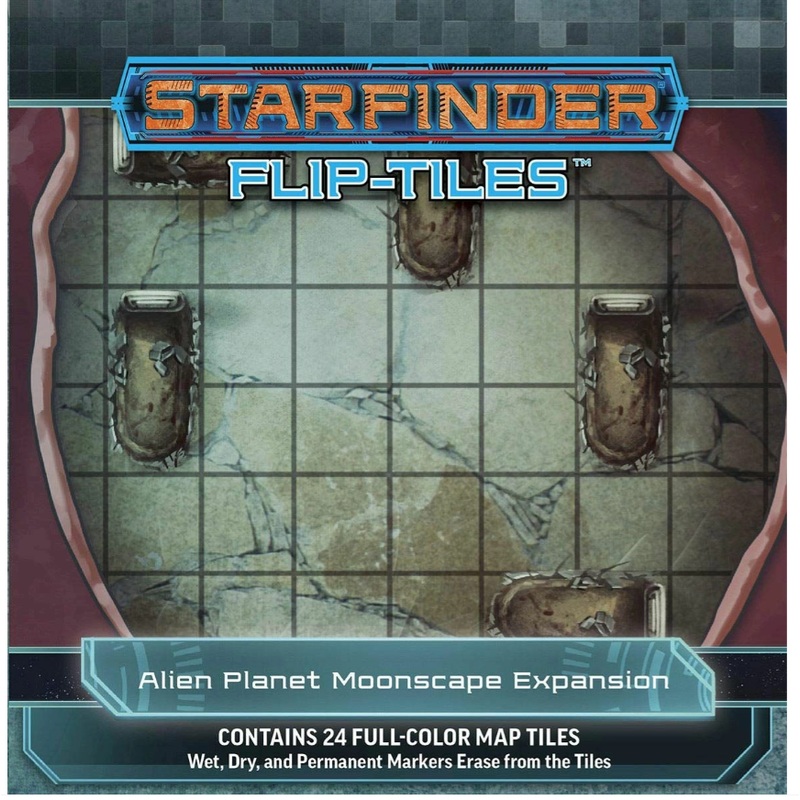Pathfinder RPG Flip Tiles – Alien Planet Moonscape
