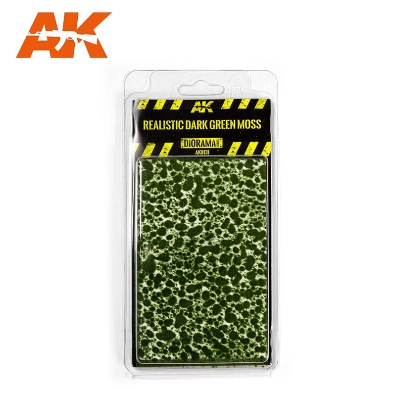 AK Interactive Vegetation – Realistic Dark Green Moss