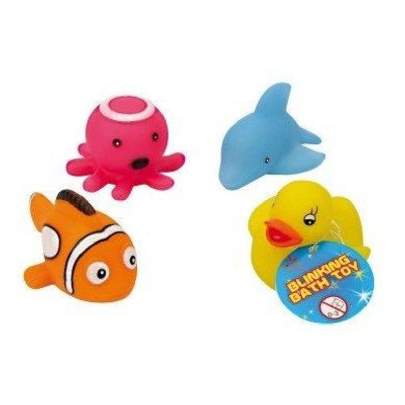 Small Light-Up Bath Toys 5cm
