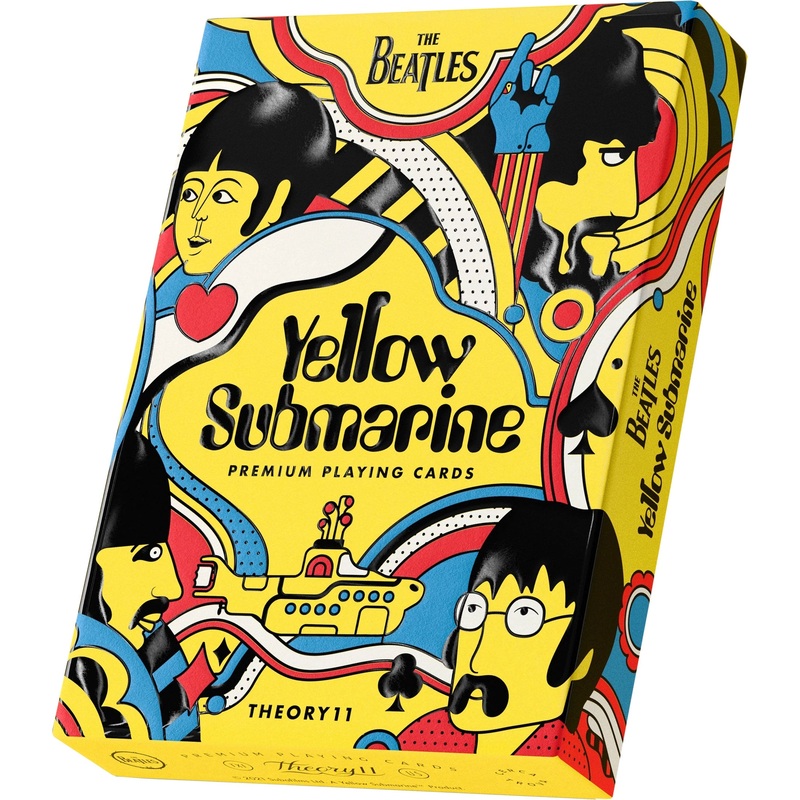 Theory 11 Yellow Submarine Playing Cards