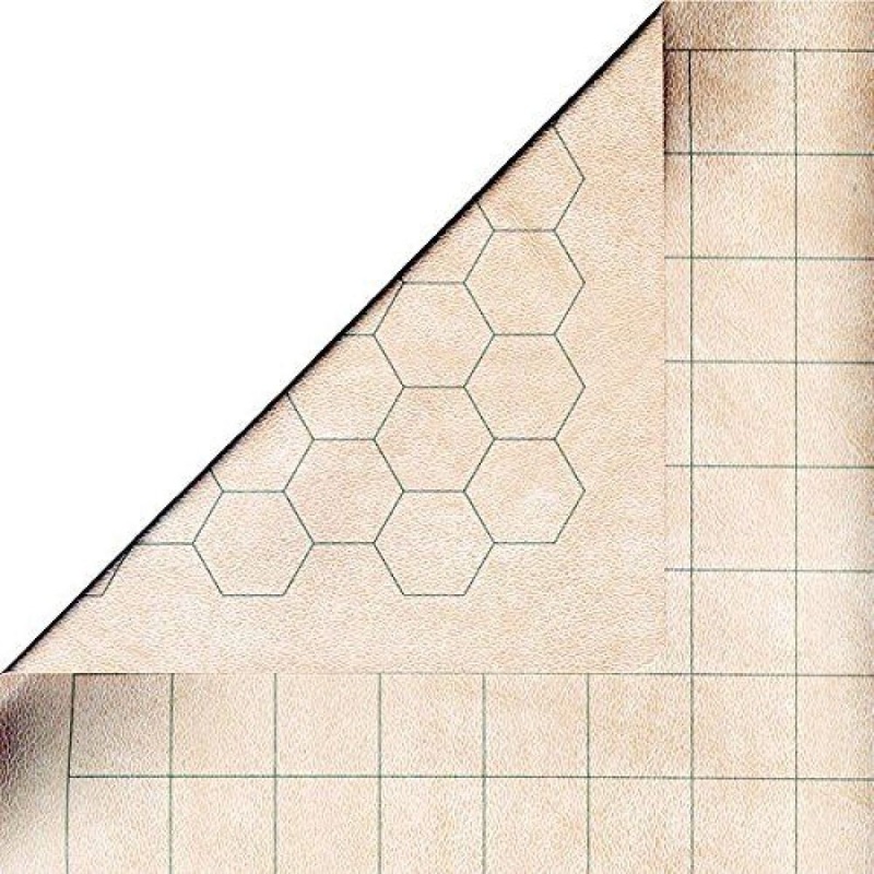 Chessex – Reversible Battlemat – 1 1/2 Squares and 1 1/2 Hexes (23 1/2 X 26) (CHX96257)