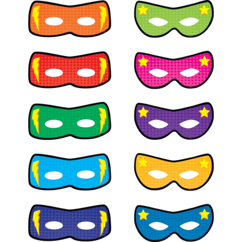 Superhero Masks Accents