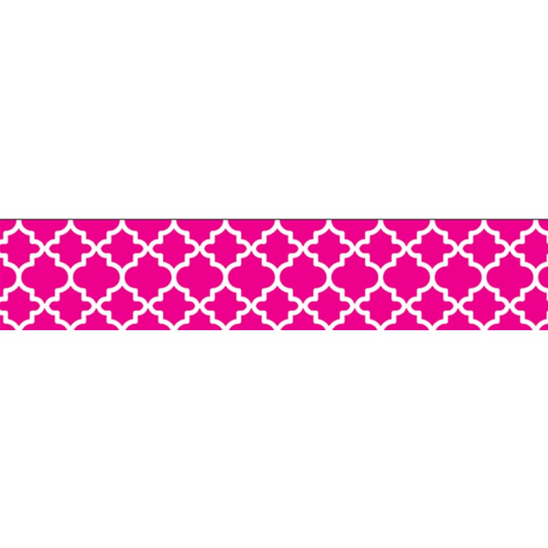 Moroccan Pink Border