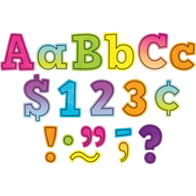 Brights 4Ever Bold Block 4 Letter Combo Pack