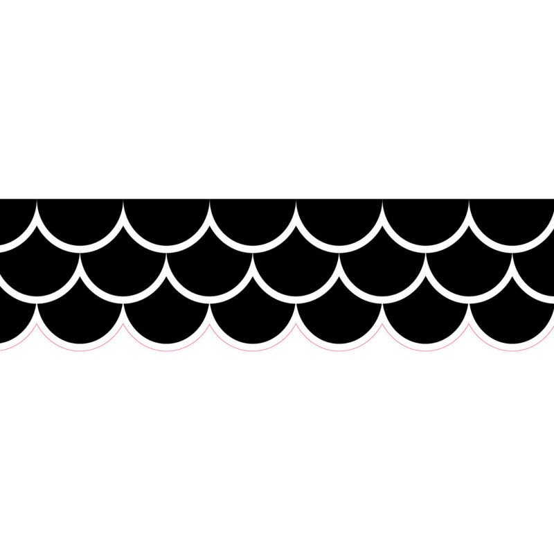 Black Scallops EZ Border