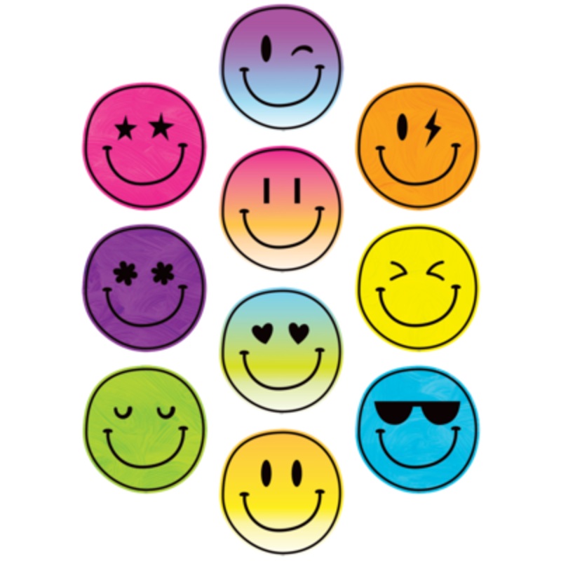 Brights 4Ever Smiley Faces Accents