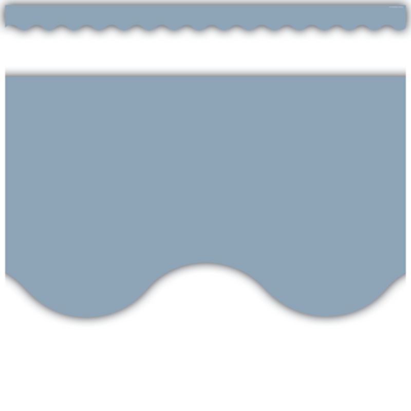 Cottage Blue Border Trim