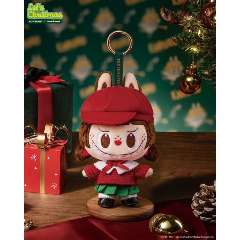 POP MART The Monsters Let’s Christmas Collection – Plush Pendant