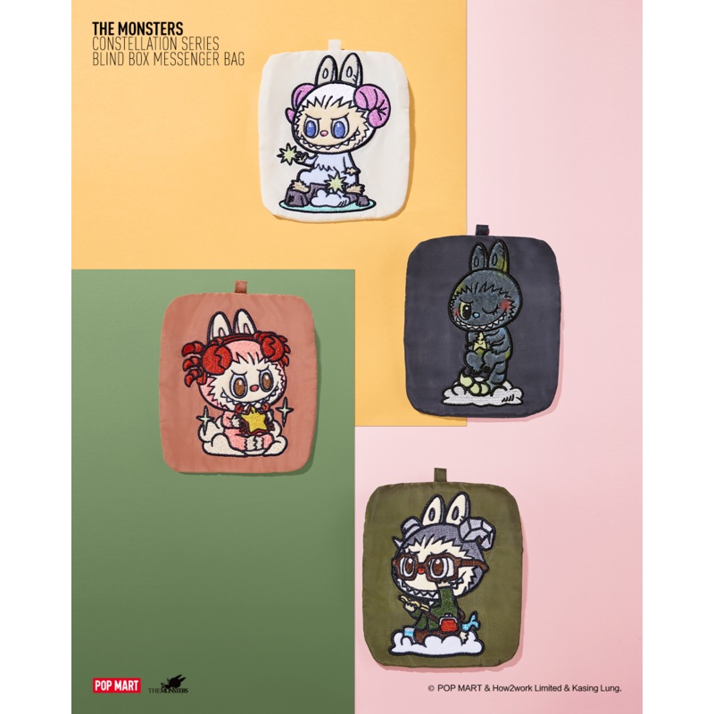 POP MART The Monsters Constellation Series – Messenger Bag Individual Blind Box