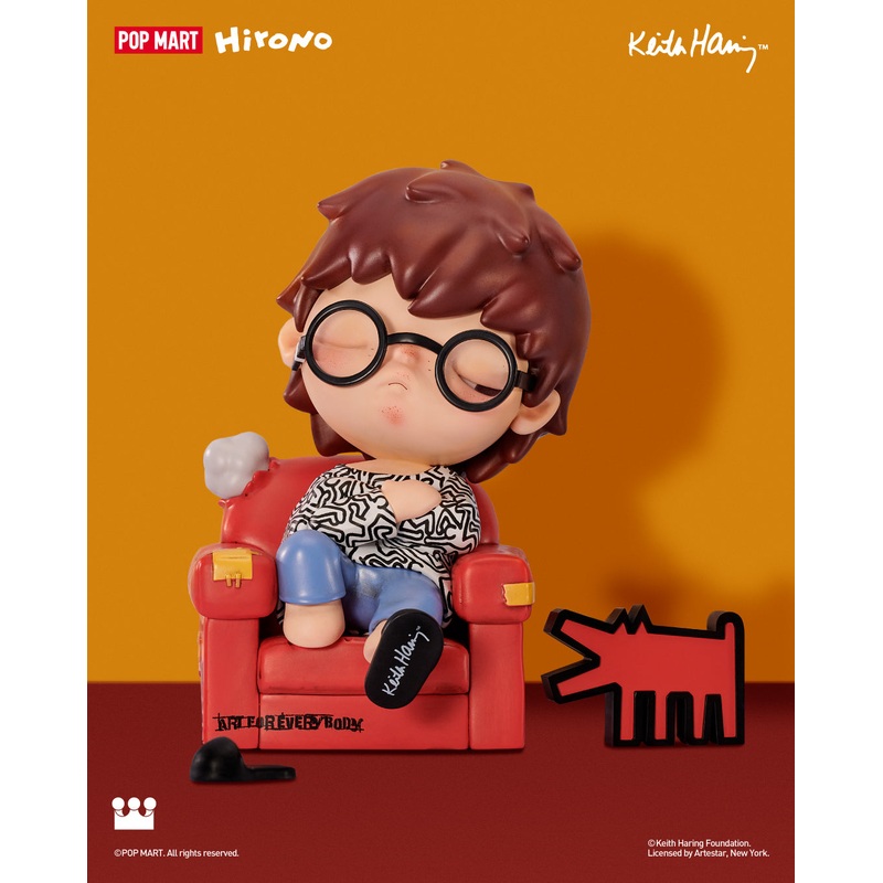 POP MART Hirono x Keith Haring Figurine