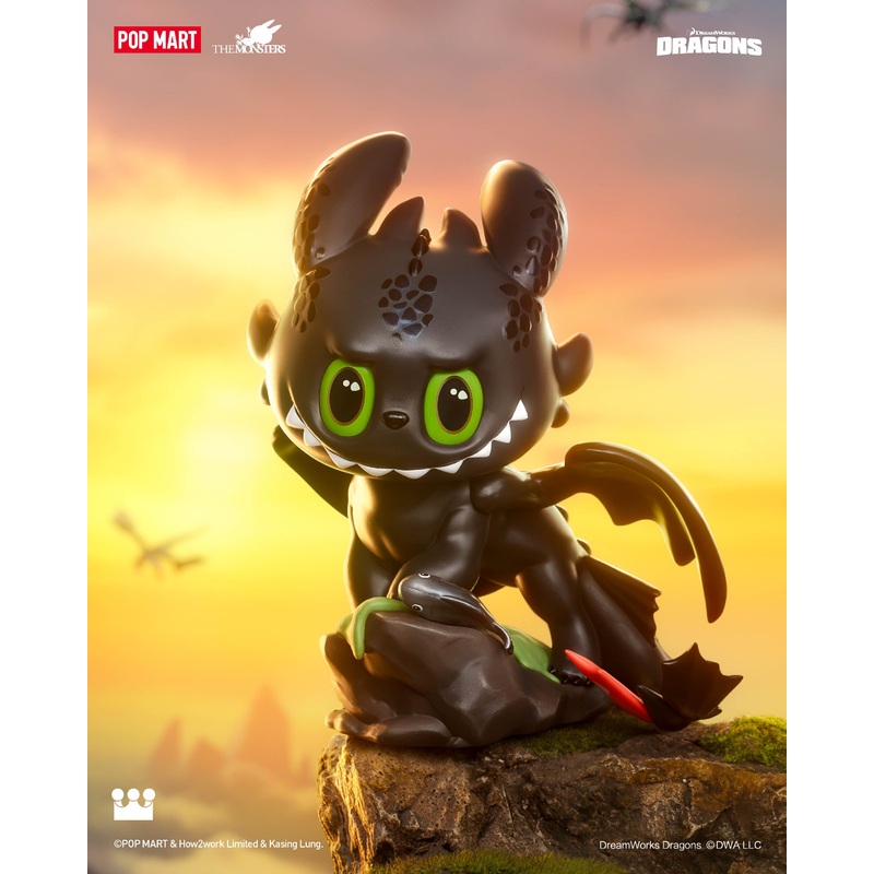 POP MART THE MONSTERS (How to Train Your Dragon Figurine)