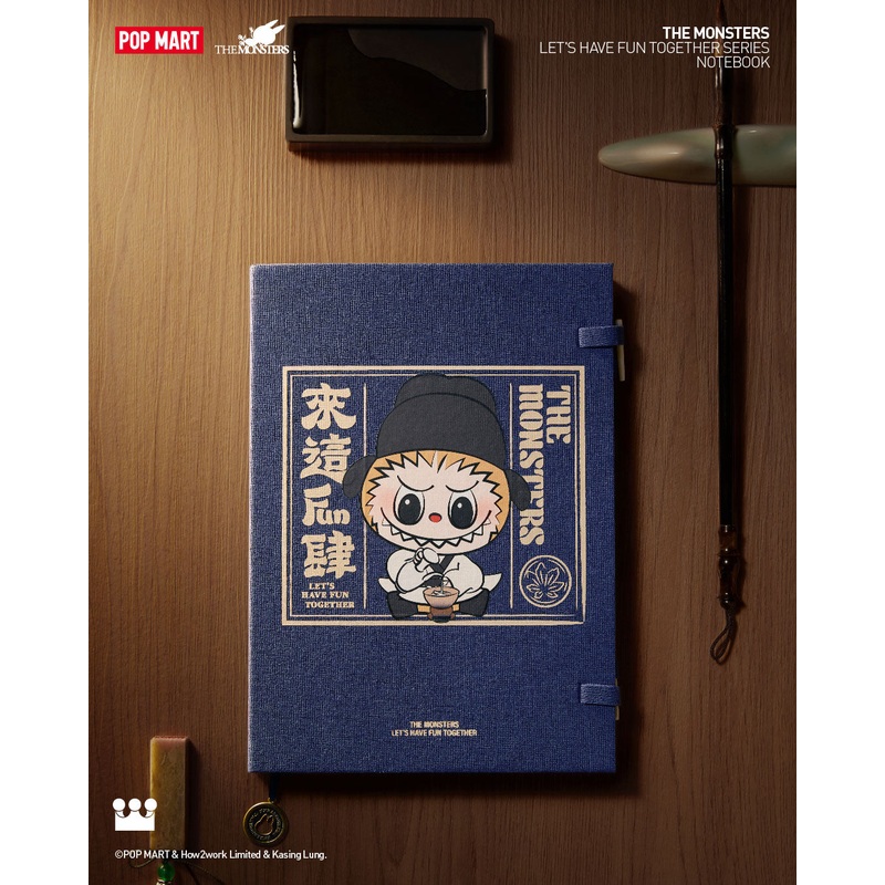 POP MART THE MONSTERS Let’s Have Fun Together Series-Notebook