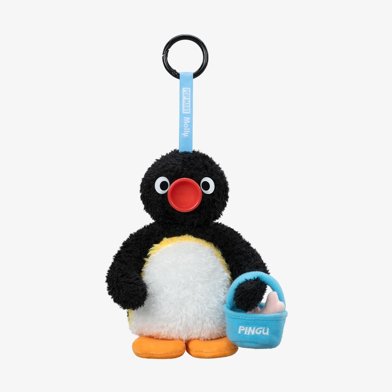 POP MART Baby Molly  Pingu Happy Fishing Series-Vinyl Plush Pendant Blind Box