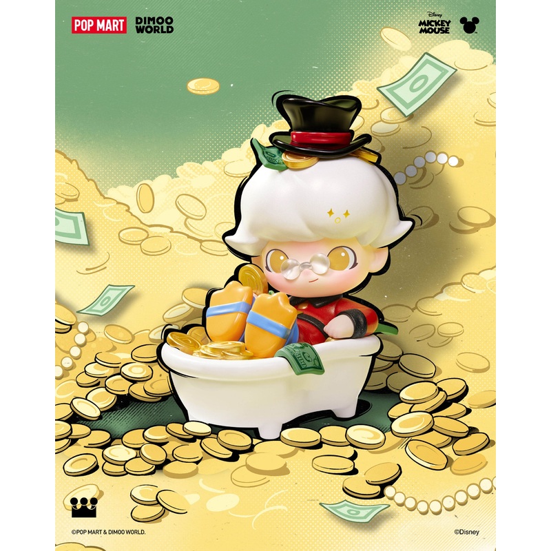 POP MART DIMOO WORLD  DISNEY Series Figures