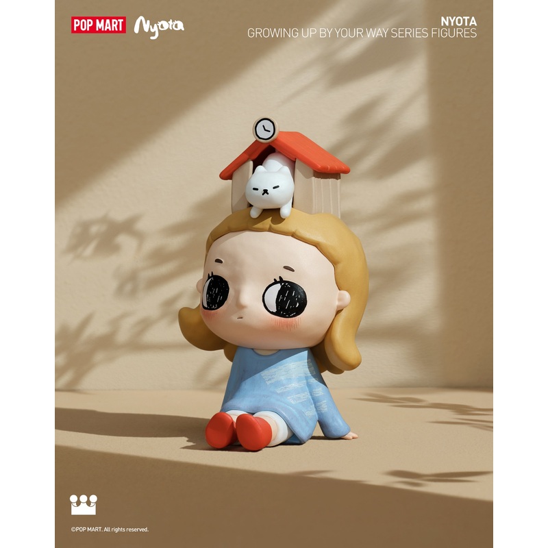 POP MART Nyota Growing up by Your Way Series Figures