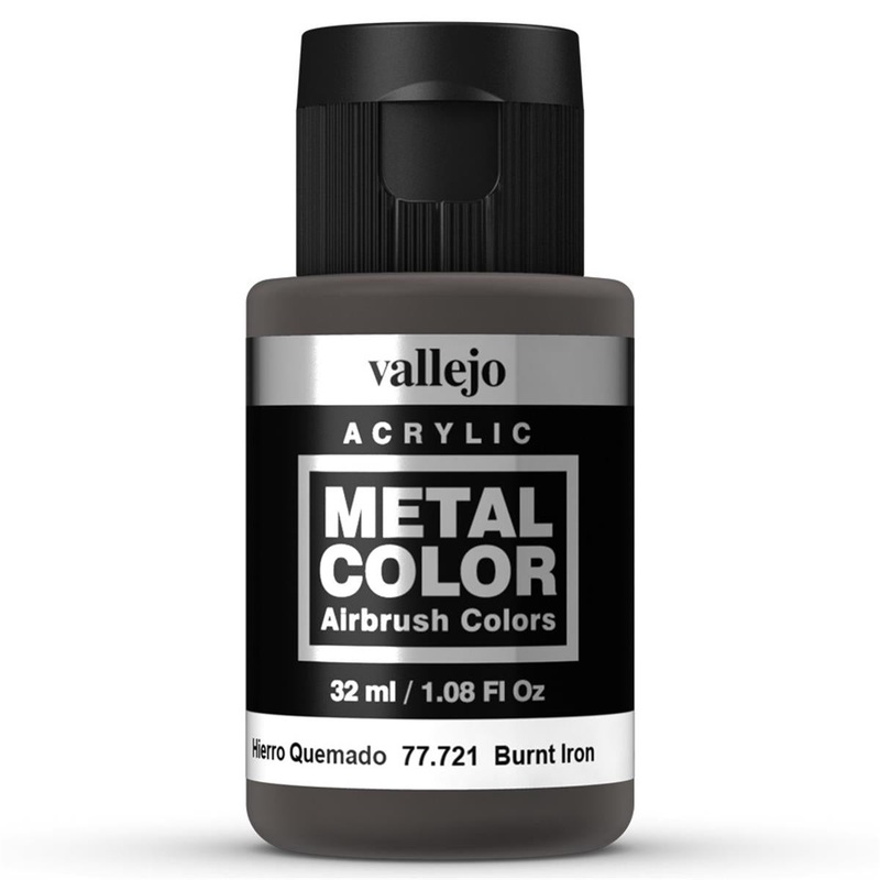 Acrylicos Vallejo Metal Color Burnt Iron – 32 ml